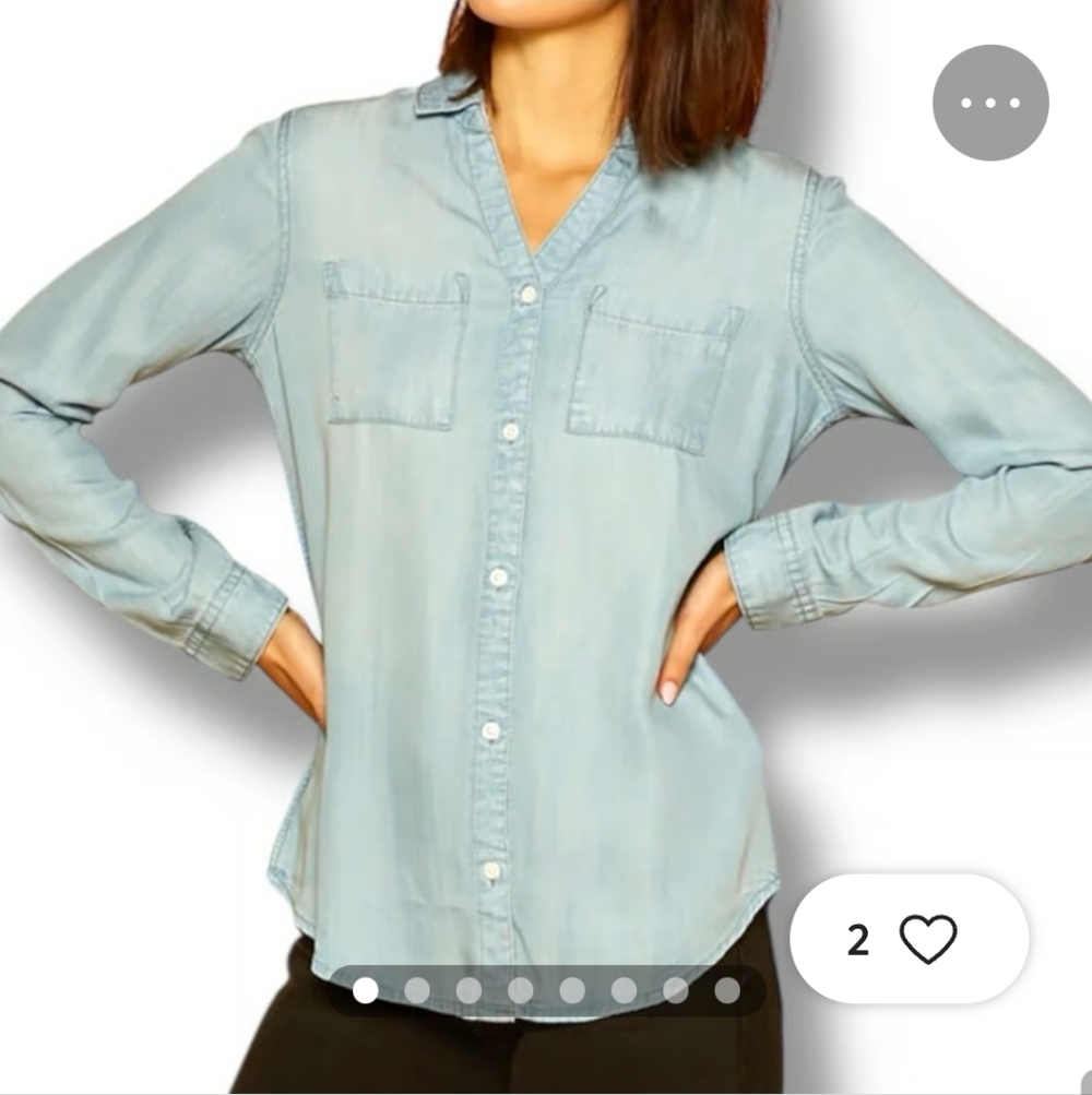 Thread & Supply Jolie Wash Lightweight Button-down Shirt S